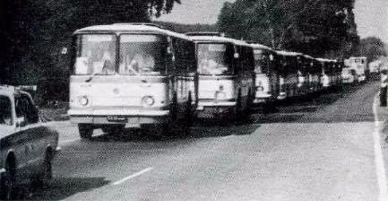 Автобусы эвакуации