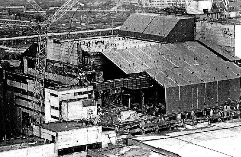 Строительство саркофага